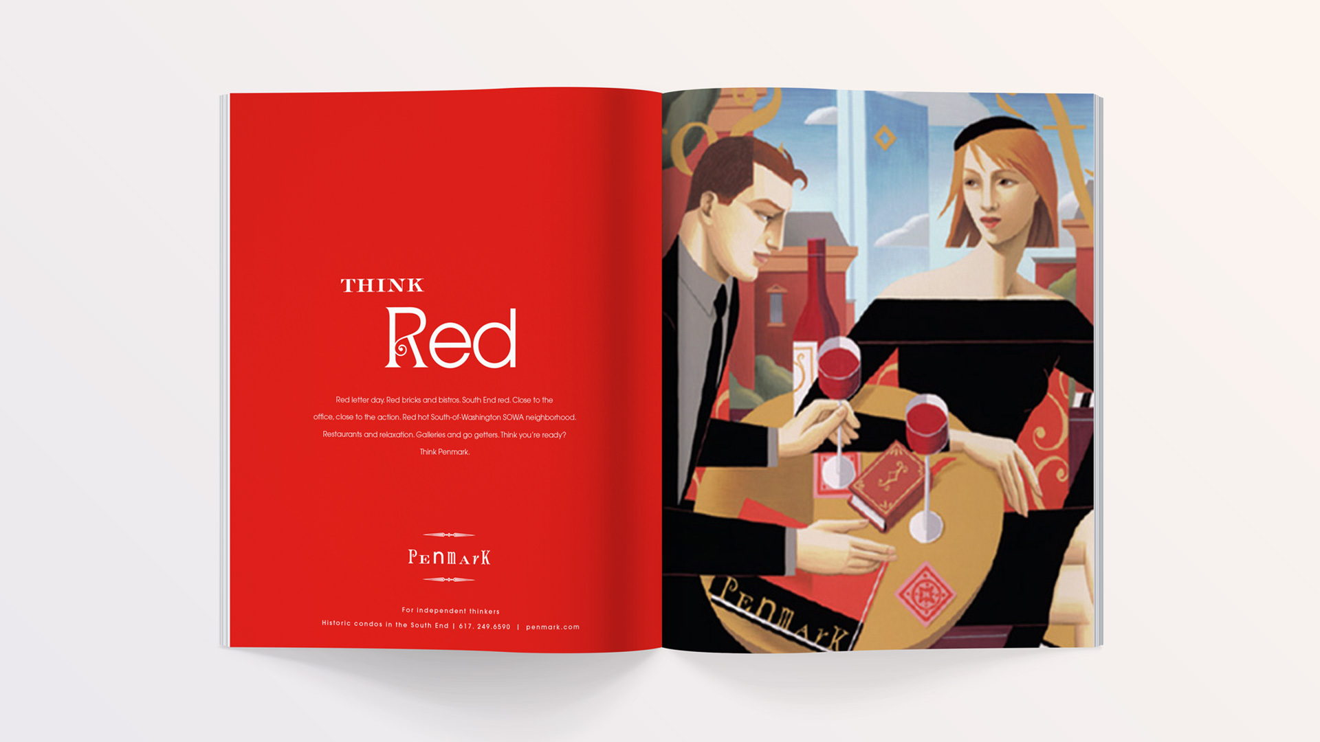 penmark think red ad