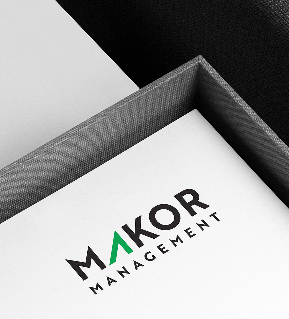 makor management letterhead in box vertical