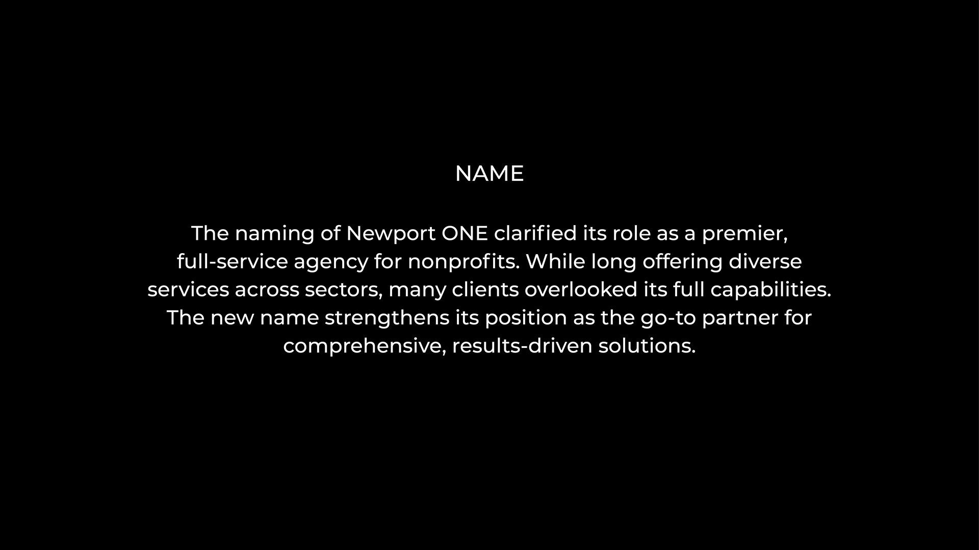 newport one name description on back