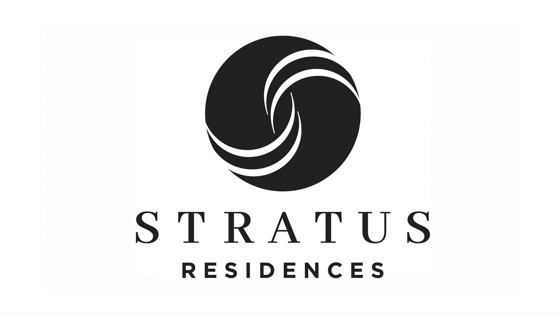 stratus logo black on white