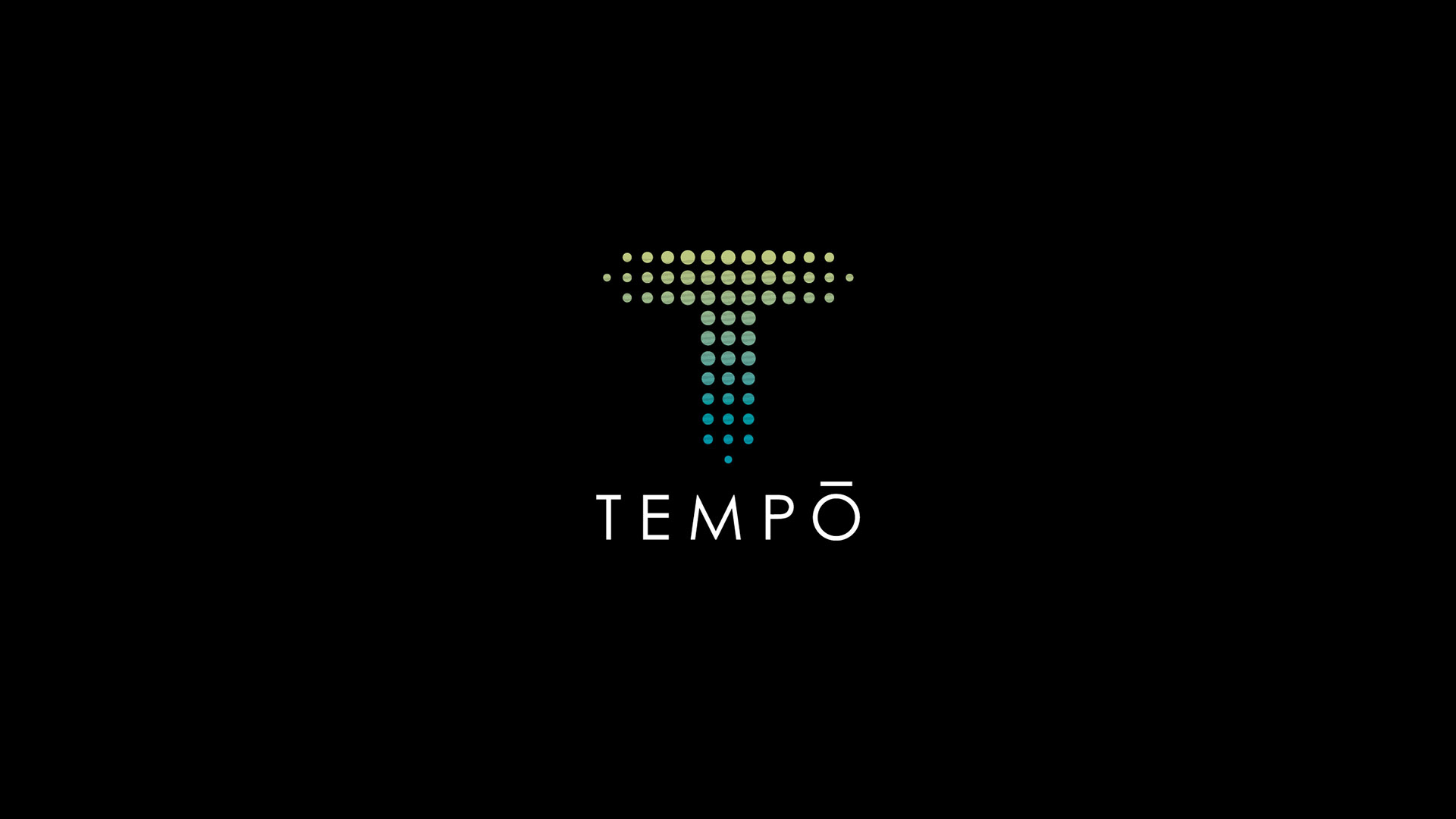 tempo apartments logo on black
